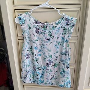 Lauren Conrad ruffle blouse